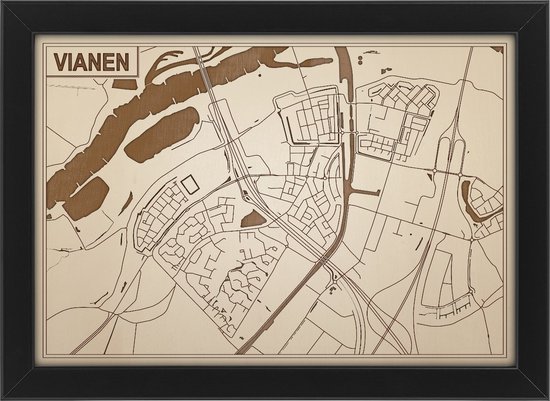Houten Plattegrond Vianen