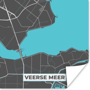 Plattegrond Veerse Meer